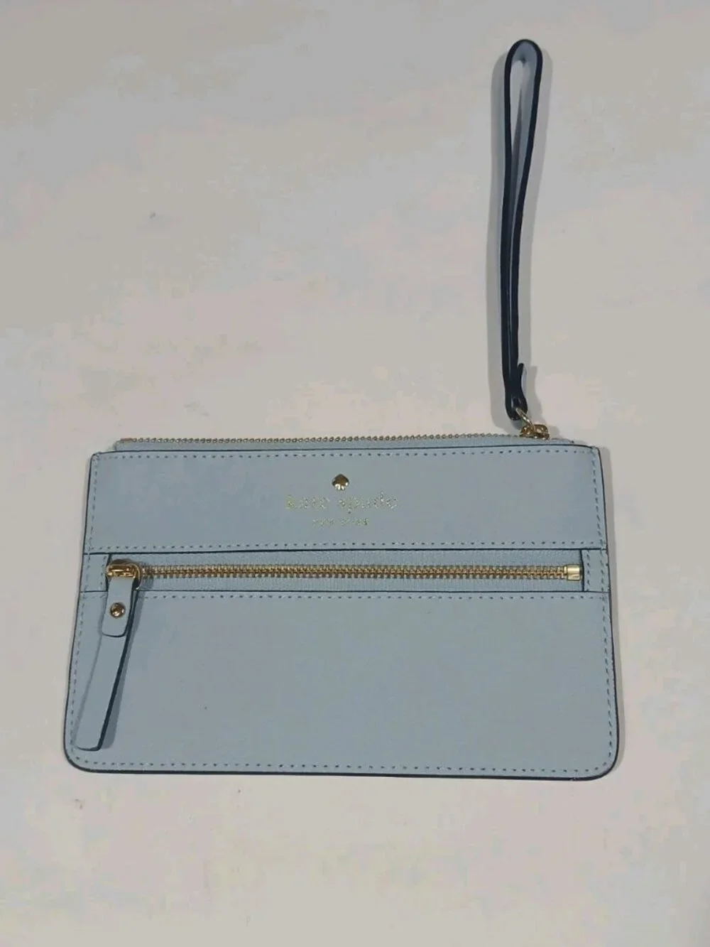 Kate Spade New York Leather Wristlet Pouch Clutch